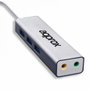 Approx Tarjeta de Sonido USB 5.1 y Hub USB 3.0 APPUSB51HUB